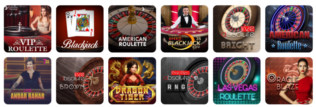 LuckyStart live casino
